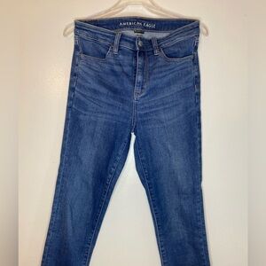 American Eagle Outfitters Next Level Stretch Blue Jeans